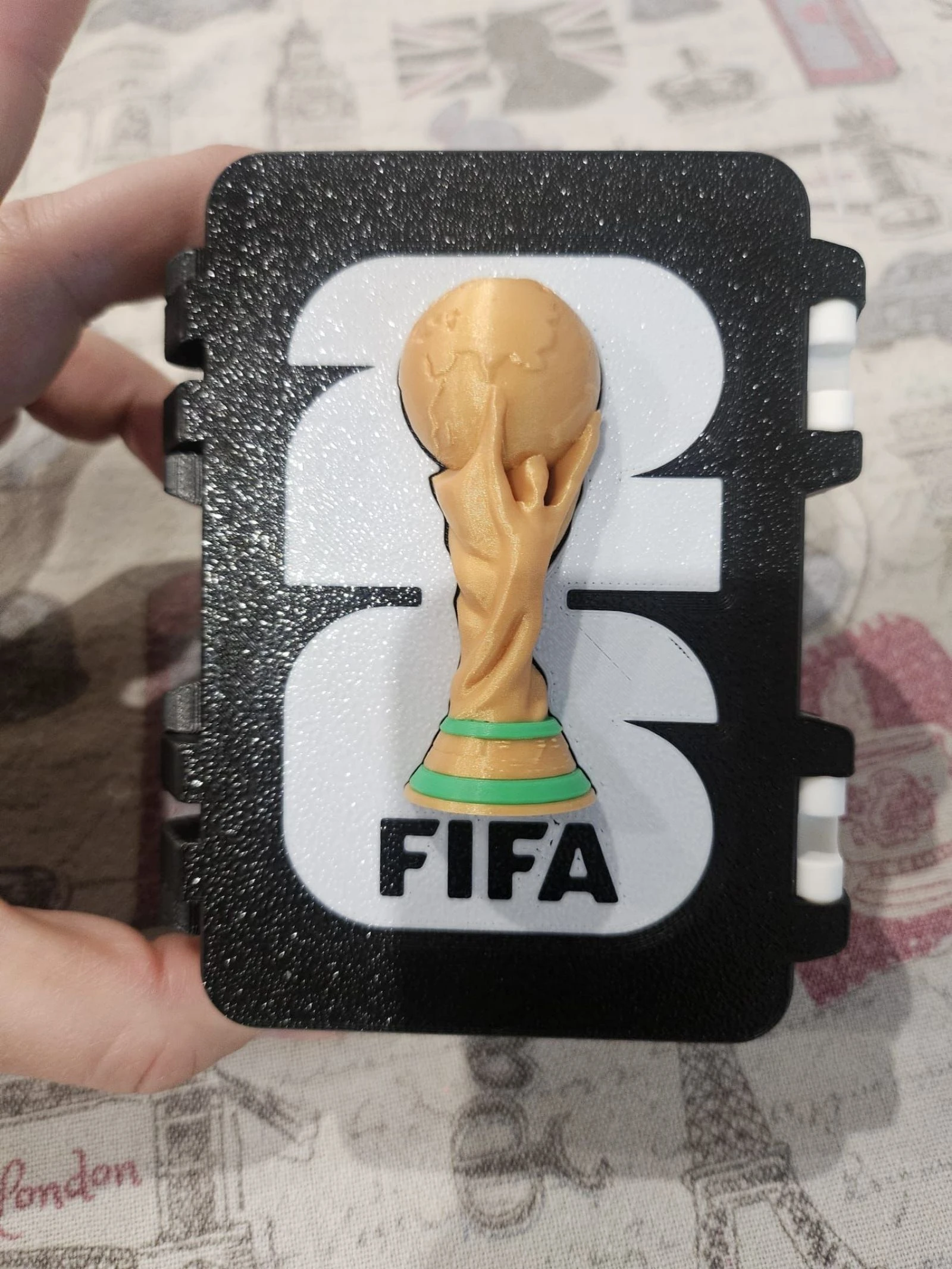 Caixa para cromos mundial